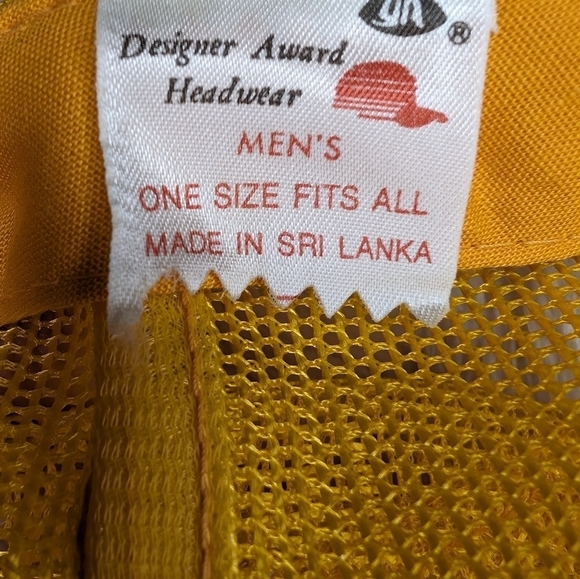 1992 WIAA TRUCKER HAT Adjustable Snap Back Ringed Brim VINTAGE WISCONSIN - Picture 8 of 12